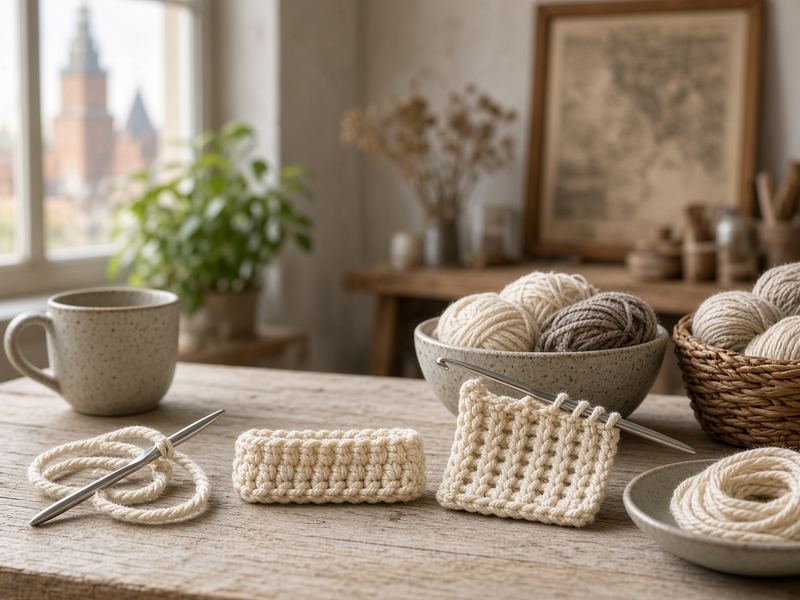 Crochet basics at Knitting Warmcrest